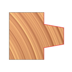 Freud UP032-IC 3-9/16" x 1-3/32" x 1-1/4" Wedge Tongue & Groove Cutters