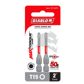 Diablo DT152P2 2" #15 Torx Drive Bit