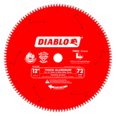 Diablo D1272N 12" x 72-Teeth Saw Blade for Thick Aluminum