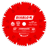 Diablo D1260X 12" x 60-Teeth Combination Saw Blade for Wood
