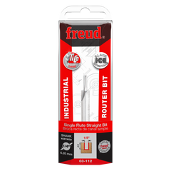 1/8" (Dia.) Single Flute Straight Bit