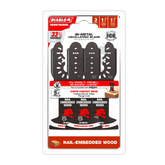 Diablo DOS175JBW3 Diablo Demo Demon™ 1-3/4" Starlock Bi-Metal Oscillating Blades for Clean Wood (3-Pack)