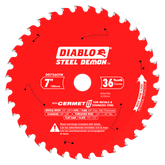 Diablo D0736CFM 7" x 36-Teeth Steel Demon™ Cermet II Saw Blade for Thick Metal