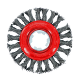 Diablo DWW400XFCC01F 4" X-LOCK Carbon Steel Full Cable Twist Wheel