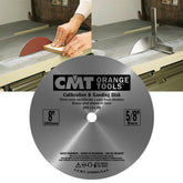 CMT 299.111.00 CALIBRATION & SANDING DISK 8’’x5/8’’