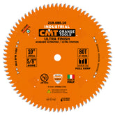 CMT 219.080.10 ULTRA FINISH SLIDING COMPOUND 10”x5/8’’  T=80 Hi-ATB+TCG  (-5°NEG)