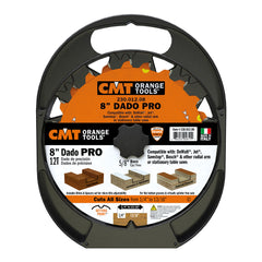 CMT 230.012.08 DADO PRO 8’’x1/4” to 13/16”x5/8’’ T=12 FLAT+ATB (-12° NEG)