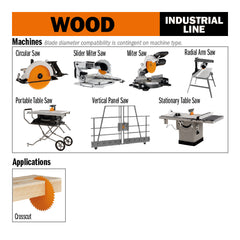 CMT 285.672.12M FINE FINISH 300x0.126”/0.087”x30mm T=72 ATB