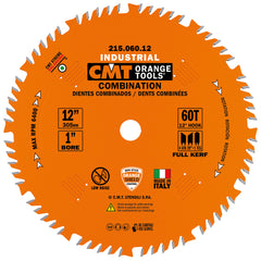CMT 215.060.12 COMBINATION 12”x0.126”/0.087”x1’’  T=60 4ATB+TCG