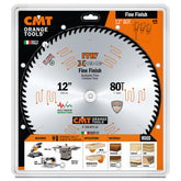 CMT 252.072.12 FINE FINISH 12”x0.118”/0.087x1’’ T=80 ATB