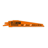 CMT JS956XHM-3 RECIPROCATING SAW BLADES for WOOD&METAL (CARBIDE) 6”x 6-8TPI (3-PCS.)