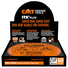 CMT P07060-X10 ITK-PLUS® ULTRA FINISH 7-1/4”x5/8”<> (10-PC. BULK MASTERPACK)