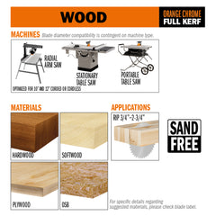 CMT 203.636.12 HEAVY-DUTY GLUE LINE RIPPING 12”x0.126”/0.087”x1’’ T=36 TCG