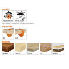 CMT 273.165.56H ULTRA FINISH 165x1.8/1.2x20mm T=56 ATB+SHEAR