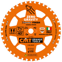 CMT 251.340.07 FINISH ZERO GRAVITY 7-1/4”x0.070”/0.048”x5/8”<> T=40 ATB