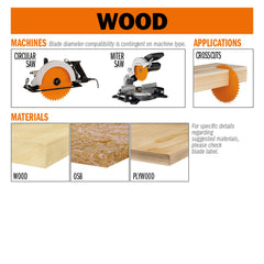 CMT 292.160.40H FINE FINISH 160x0.087”/0.062”x20mm T=40 ATB