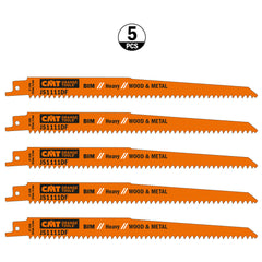 CMT JS1111DF-20 RECIPROCATING SAW BLADES for WOOD&METAL (BIM) 9”x 6TPI (20-PCS.)