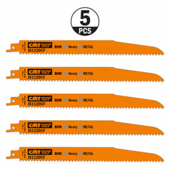 CMT JS1120CF-5 RECIPROCATING SAW BLADES for METAL (BIM) 9”x 9TPI (5-PCS.)