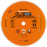 CMT 284.720.12 THIN NON-FERROUS METAL & PLASTICS 12”x0.126”/0.098”x1”  T=108 TCG