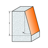 CMT 881.521.11 SOLID SURFACE - BEVEL BIT D=29/32”x1” d=3/8” A=15° S=1/2”
