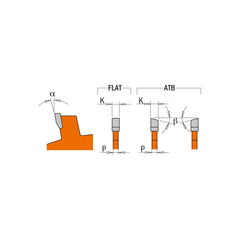 CMT 240.008.04 BISCUIT JOINER 4” x22mm T=8