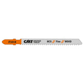 CMT JT101B-25 JIG SAW BLADES WOOD/FINE STRAIGHT (HCS) 4”x 10TPI (25-PCS.)