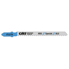 CMT JT127D-5 JIG SAW BLADES ALUMINUM/FINE STRAIGHT (HSS) 4”x 8TPI (5-PCS.)