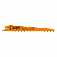 CMT JS617K-5 RECIPROCATING SAW BLADES for WOOD (HCS) 6”x 3TPI (5-PCS.)