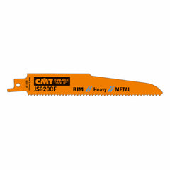 CMT JS920CF-5 RECIPROCATING SAW BLADES for METAL (BIM) 6”x 9TPI (5-PCS.)