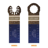 CMT OMM03-X50 1-1/8” PLUNGE AND FLUSH-CUT BLADE FOR WOOD - HCS (50-PCS.)