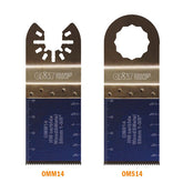 CMT OMM14-X1 1-3/8” PLUNGE & FLUSH-CUT BLADE FOR WOOD&METAL - CARBIDE (1-PC.)