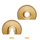 CMT OMM22-X1 3-7/16” CARBIDE GRIT RADIAL SAW BLADE - CARBIDE GRIT (1-PC.)