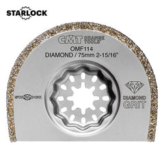 CMT OMF114-X5 2-15/16” DIAMOND COATED RADIAL SAW BLADE - GRIT - SL (5-PCS.)