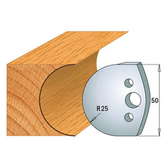 CMT 690.543 PROFILE KNIVES FOR INSERT SHAPER SYSTEM SP 1-31/32”x5/32” (50x4mm)
