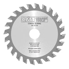 CMT 288.160.36Q INDUSTRIAL SCORING CONICAL 160x4.3-5.5x45mm   T=36 CO+FLAT