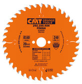 CMT 292.160.40H FINE FINISH 160x0.087”/0.062”x20mm   T=40 ATB
