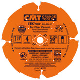 CMT 236.004.07 DIAMOND FOR FIBER CEMENT PRODUCTS 7-1/4’’x5/8” <> T=4 TCG