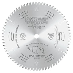 CMT 223.672.10 HEAVY-DUTY SOLID SURFACE & LAMINATE 10”x0.126”x5/8’’ T=72 MTCG