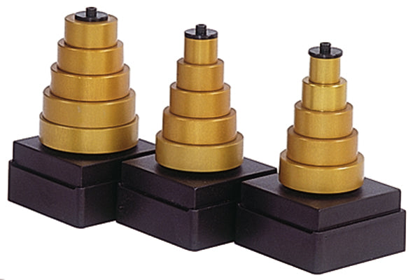 CMT 791.705.00 COLLAR SET 1/16” - 1/8” - 1/4” - 3/8” - 1/2” RABBETS (5 PCS.)
