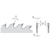 CMT K04012 ITK CONTRACTOR GENERAL PURPOSE 12’’x0.102”/0.071”x1” T=40 ATB