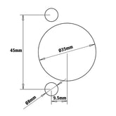 CMT 393.080.12 DOWEL DRILL D=8x18x38.5mm S=10x18mm LH