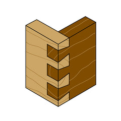 CMT CMT300-T129 THROUGH DOVETAIL TEMPLATES “BROWN”
