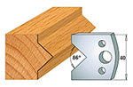 CMT 690.034 PROFILE KNIVES FOR INSERT SHAPER SYSTEM SP 1-37/64”x5/32” (40x4mm)