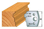 CMT 690.039 PROFILE KNIVES FOR INSERT SHAPER SYSTEM SP 1-37/64”x5/32”  (40x4mm)