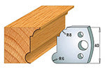 CMT 690.053 PROFILE KNIVES FOR INSERT SHAPER SYSTEM SP 1-37/64”x5/32”  (40x4mm)