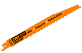CMT JS3456XF-5 RECIPROCATING SAW BLADES for WOOD&METAL (BIM) 8”x 6-12TPI (5-PCS.)