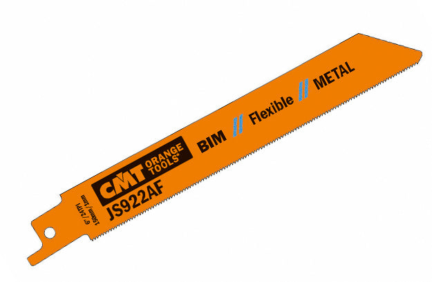 CMT JS922AF-5 RECIPROCATING SAW BLADES for METAL (BIM) 6”x 24TPI (5-PCS.)