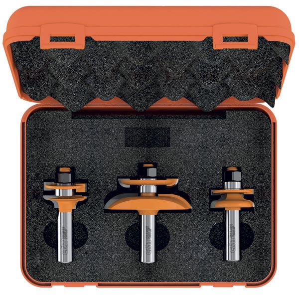 CMT 800.522.11 3-PIECE OGEE JUNIOR RAISED PANEL SET S=1/2”