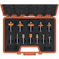 CMT 800.503.11 12-PIECE ROUTER BIT SET S=1/4”