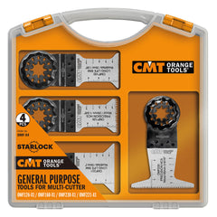 CMT OMF-X4 GENERAL PURPOSE SET FOR MULTI-CUTTERS (4-PCS.)
